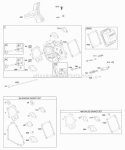 Cylinder Head Gasket Set - Engine Gasket Set - Valve Valves Diagram and Parts List for 21C214-0111-E1  Briggs and Stratton Engine